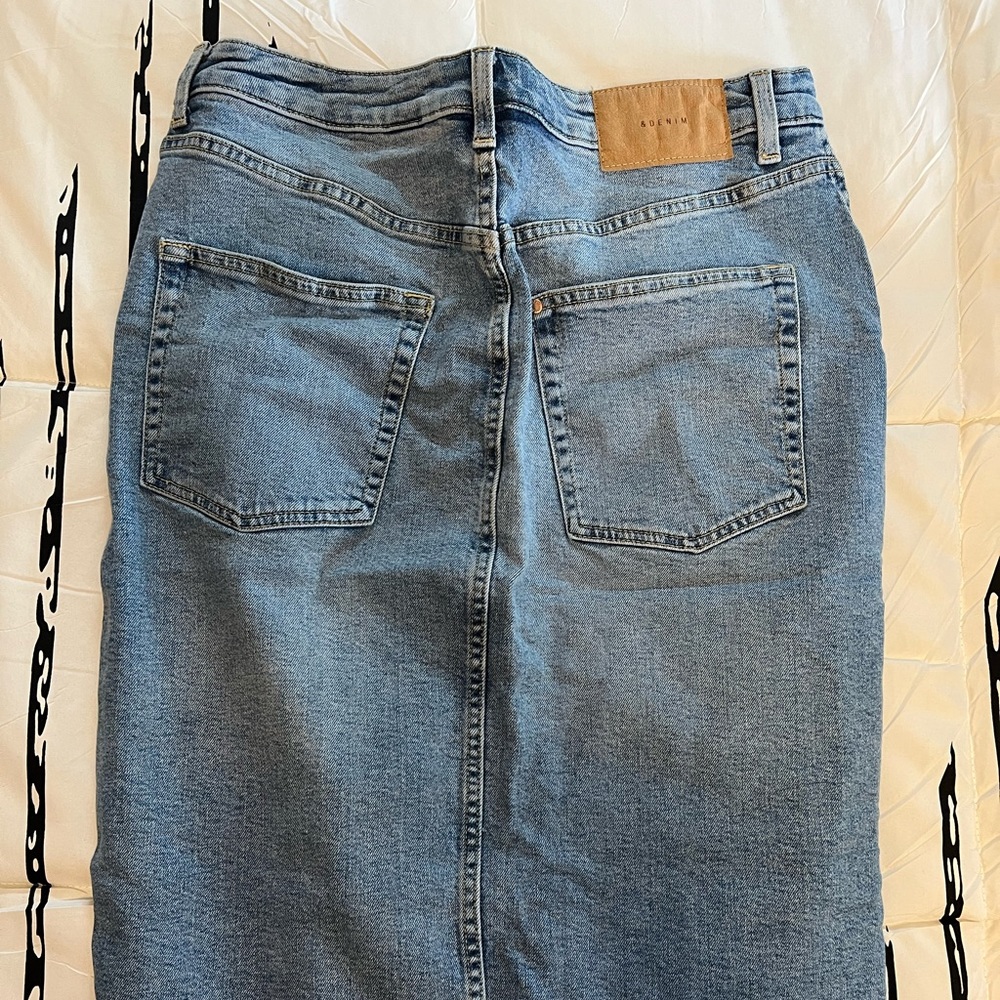 H&M Denim Pencil Skirt